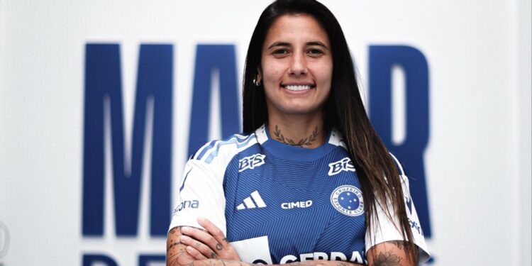 Jogadora do Cruzeiro cria perfil no Onlyfans