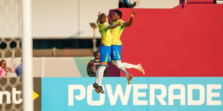 Brasil atropela Honduras por 7 a 0 em estreia no Mundial Sub-17