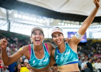 Duda e Ana Patrícia estreiam com vitória no Mundial de Vôlei de Praia na Austrália