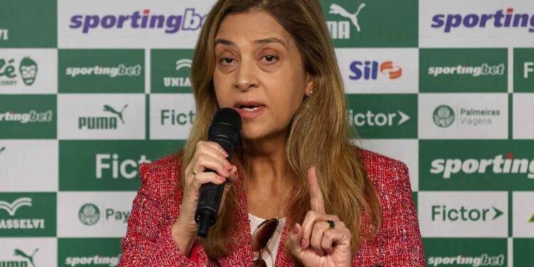 Leila defende terceiro mandato e critica ano do Palmeiras: “Não nasci para ser vice”