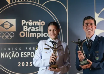 Maria Clara Pacheco e Caio Bonfim conquistam o Prêmio Brasil Olímpico