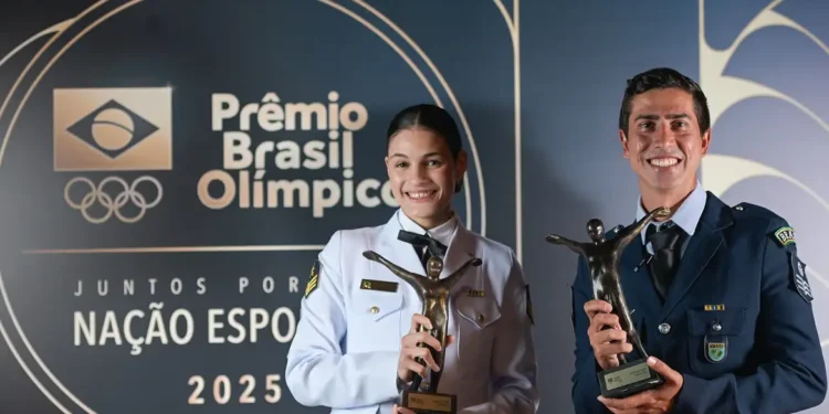 Maria Clara Pacheco e Caio Bonfim conquistam o Prêmio Brasil Olímpico