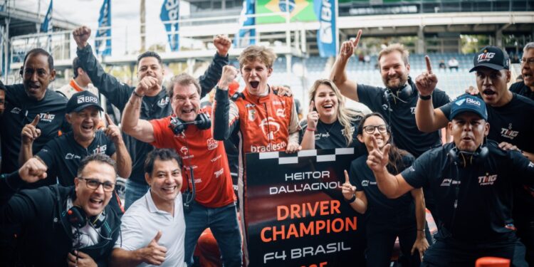 Heitor Dall’Agnol é o novo campeão da Fórmula 4 Brasil em Interlagos